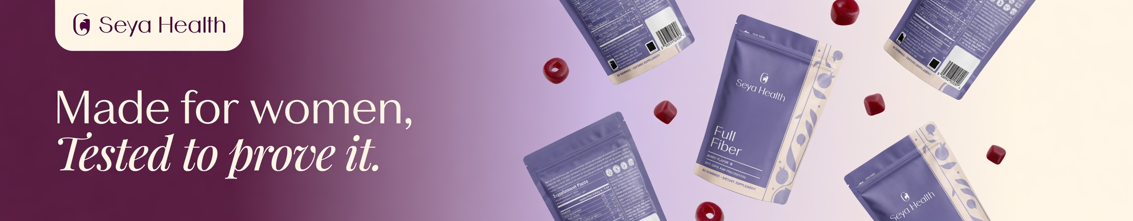 Seya Health — Made for women. Tested to prove it.