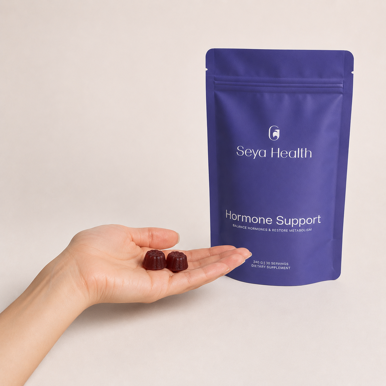 A daily serving of Seya gummies